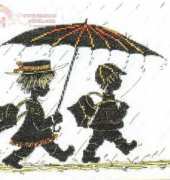 Anchor FL106 Rain or Shine We're on Time  by Frances Lennon XSD