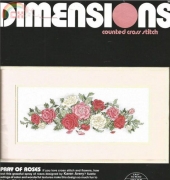 Dimensions 3679 - Spray of Roses