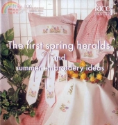 RICO-Design-Book 100-The first spring heralds and summer embroidery ideas