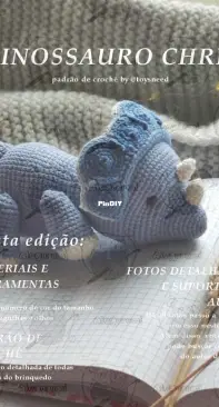 Crochet pattern Dino quiet book - ZENKNIT