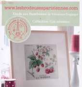 Les Brodeuses Parisiennes - Etude aux Framboises PCS