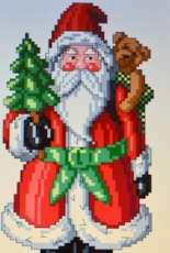 Janlynn 023-0344-05 Santa Big Stitch Pillow-PCS