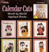 Leisure Arts-3415-Calendar Cats by Barbie Jo Paqiun