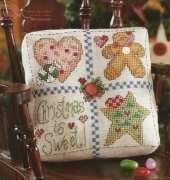 Christmas is Sweet Pillow  from Better Homes and Gardens Cross Stitch Christmas 2001