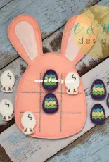 E and Me Designs - ITH Easter Bunny Tic Tac Toe Game