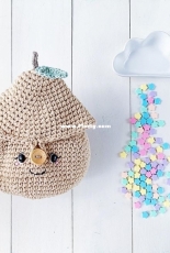 Amigurumei - Lee Mei Li -  Lil Miss Pear project pouch - Free