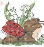 Ellen Maurer Stroh EMS Animal Babies - Ladybug Baby PCS