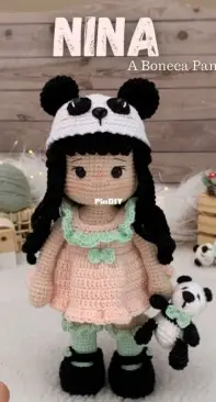 Crochet Princess dress for dolls (portuguese/spanish) 