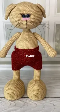 Gala Toys Shop - Molly Toys - Galina Ptashkina - Lucky The Cat Body - English and Dutch