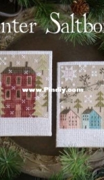 Plum Street Samplers - Winter Saltboxes II The Salt Shakers