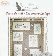 Un Chat dans l'Aiguille-Ref.637F-Patch de Noel-Les Coeurs-La Lunge