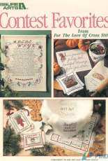 Leisure Arts - Contest Favorites from For The Love of Cross Stitch - 1990