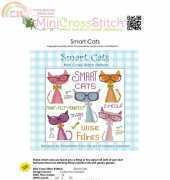 Pinoy Stitch - Mini Cross Stitch - Smart Cats
