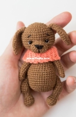 Crochet Toys Basket - Olga Lukoshkina - Puppy