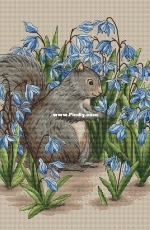 Squirrel in Scylls by Ekaterina Chaykovskaya / Katerina Chaikovskaya