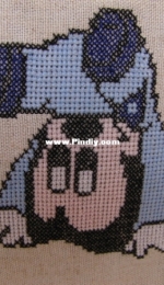 Little Mickey upside down