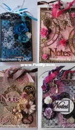 My Handmade Notebooks Mixed media