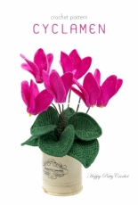 Happy Patty Crochet - Cyclamen