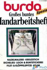Burda Special-Großes buntes Handarbeitsheft-M 2018 C SH 34/1986-German