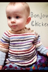 Bonjour Chicken Sweater by Kate Burge and Rachel Price-Free