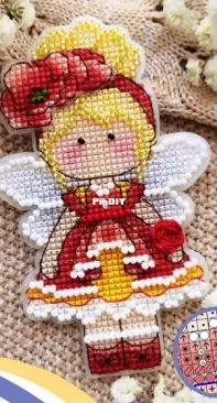 My Embroidery - Made for You Stitch - Thumbelina Poppy by Alina Ignatieva / Ignatyeva