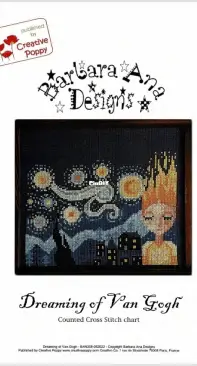 Creative Poppy - Barbara Ana Designs BAN308-062022 Dreaming of Van Gogh PCS + XSD