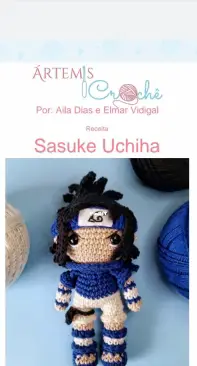 Artemis Crochê - Aila Dias e Elmar Vidigal - Sasuke Uchiha - Portuguese