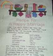 recipe for ahappy marriage