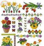 Easter Parade from Cross Stitch Collection 103
