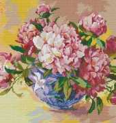 Bucilla 4771 Peonies in Bloom XSD