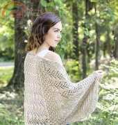 Triple Lace Stole by Amy Gunderson/free