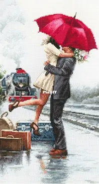 Luca-S B2369 - Lovers at the Train Station XSD