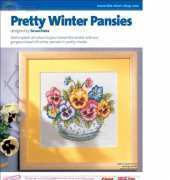 The Chart Shop - Pretty Winter Pansies