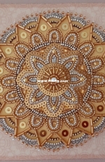 Bead Embroidery Mandala - Wealth