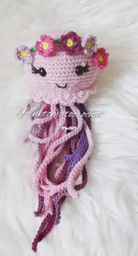 Pink Tomato Crochet - Josephine Laurin - Blossom Jelly Friends