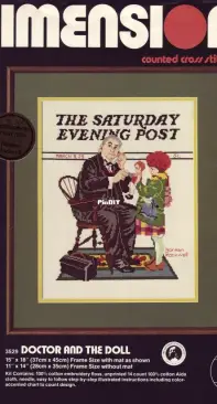Dimensions 3529 Doctor and the Doll by Norman Rockwell XSD