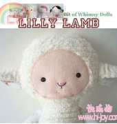 A Bit of Whimsy Dolls-Lilly Lamb