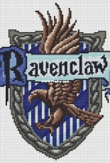 The World In Stitches - Ravenclaw House Crest