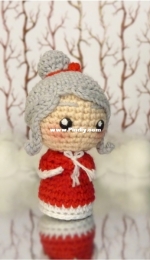 Harukishi Crochet - Advent Calendar - Mother Christmas - Mére Noël - English and French - Free
