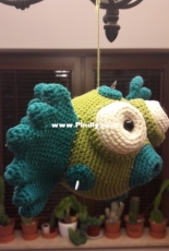 My work - crochet puffer fish