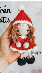 Ovejita Tejedora - Kamila Martinez - Christmas Doll - Bambola pascuerita - Spanish - Free