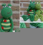 Stip en Haak - Herriët van de Wiel - Kobus the Frog - Dutch