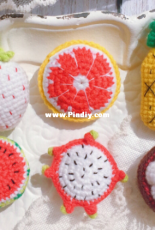Cha Xiao Shuang - Fruit brooch - Chinese