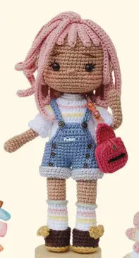 Moonlight Crochet - MoonlightCrochet89 - Nguyet Vu Thi /Nguyệt Vũ Thị - Tina doll