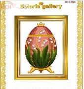 Solaria Gallery 6112-10aC - Lily of the Valley Faberge Egg