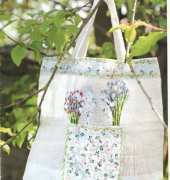 sac fleurs des champs de véronique linard