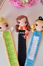 Que Se Teje Amigurumis - Melisa Valdes -  Bookmarks female characters - Spanish - Free