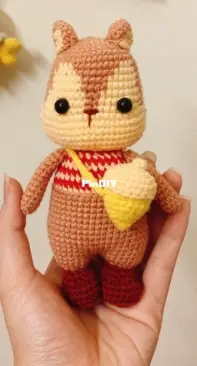 [Crochet Diary] a squirrel