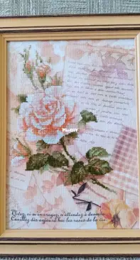 "Love letters. Rose" Riolis Арт-0035 РТ