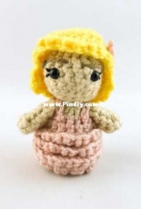 Two Hearts Crochet - Alex Mikkelborg - Mini Glinda the Good - Free